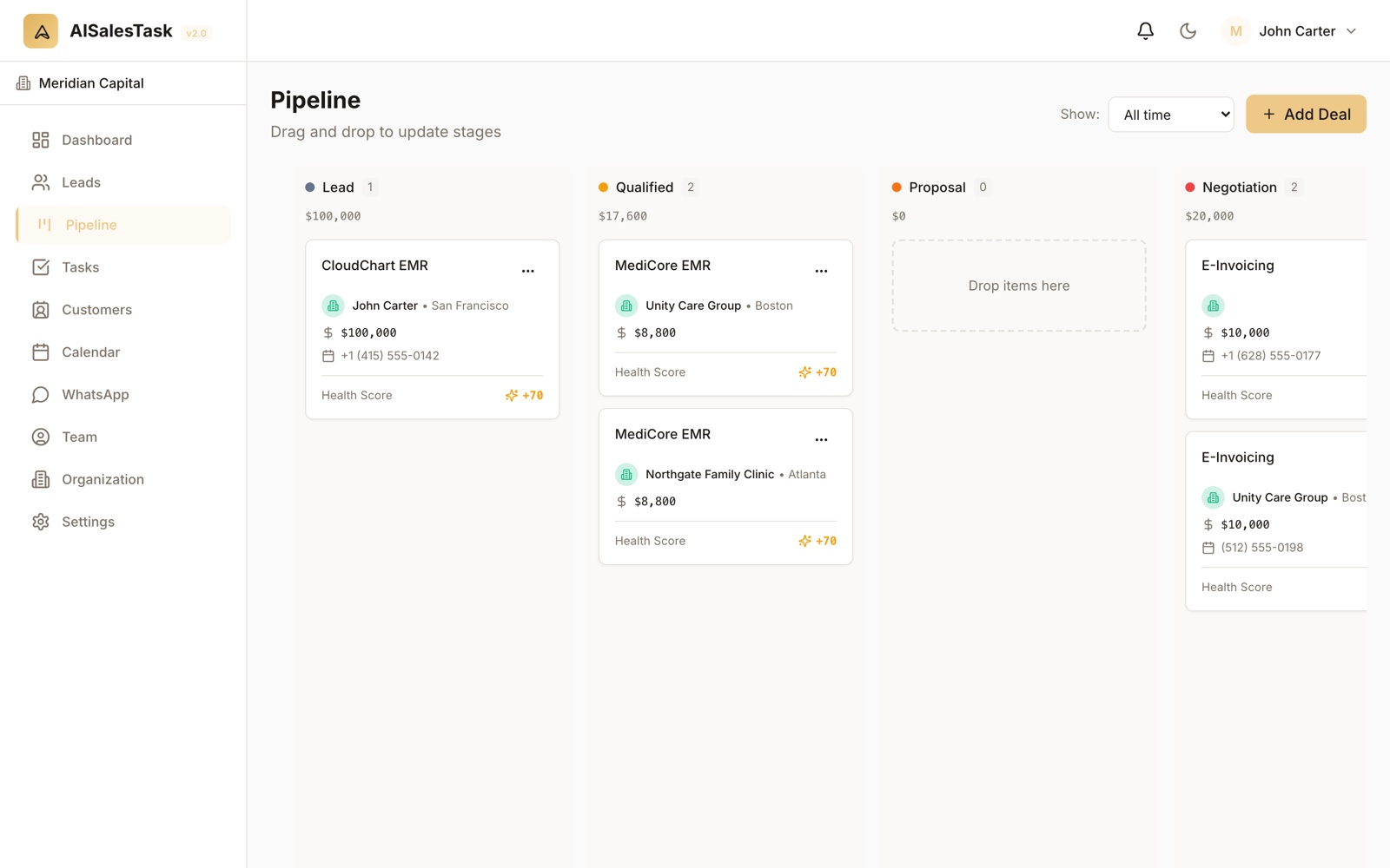 An AI sales engine for high-growth teams