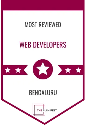 The Manifest Most Reviewed Web Developers in Bengaluru