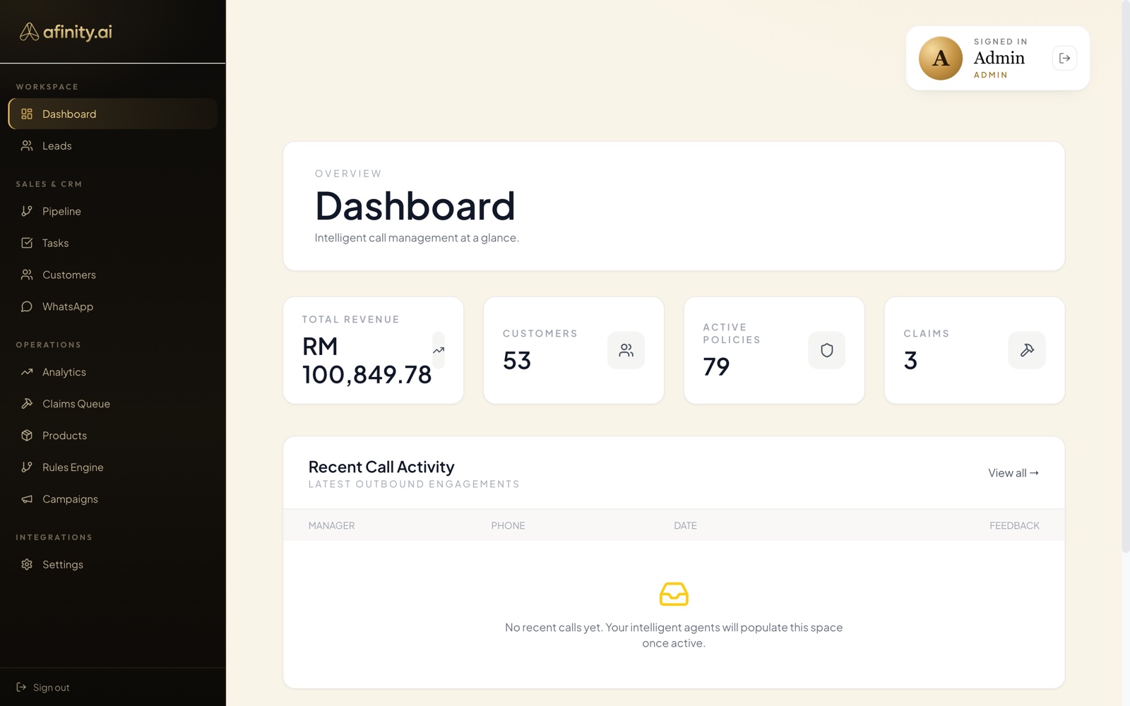 An AI-first insurance platform for five lines of cover